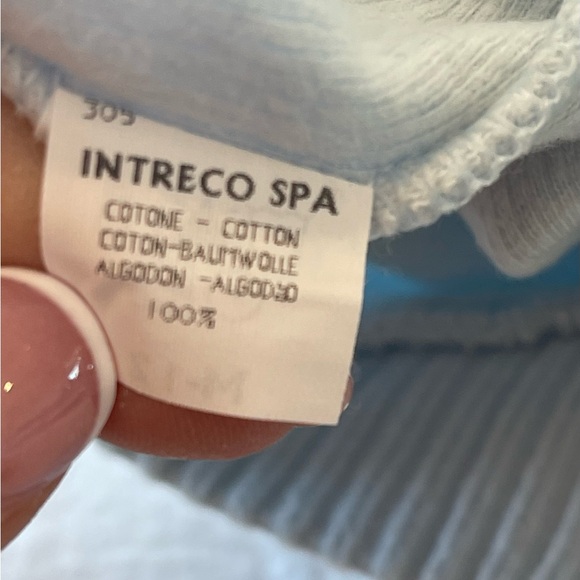 Cozy Designer Baby Outfit PAPERMOON mini Size 12 Months Light Blue Warm - Picture 15 of 16